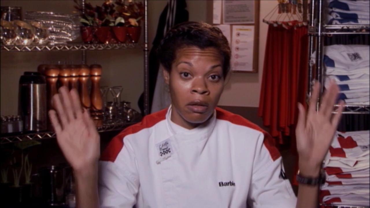 Hell's Kitchen: Kimmie Does Not Want Any Help Whats So Ever From Barbie