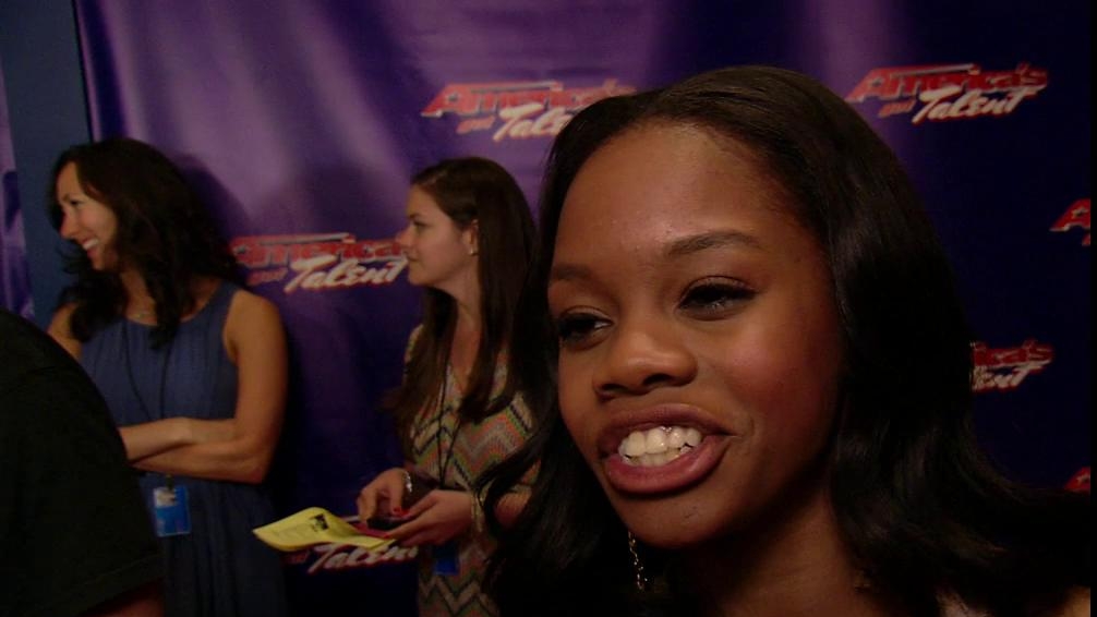 America's Got Talent: Interview Excerpts Gabby Douglas Oylympic Gold Medalist
