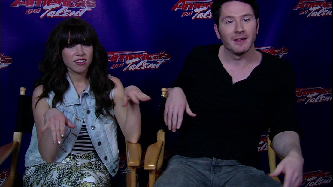 America's Got Talent: Interview Excerpts Carly Rae Jeppen & Adam Young