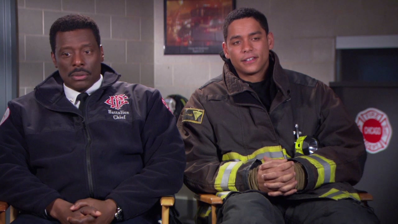 Chicago Fire: Eamonn Walker And Charlie Barnett