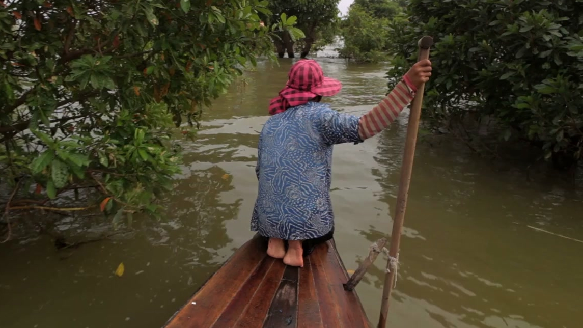 River Changes Course