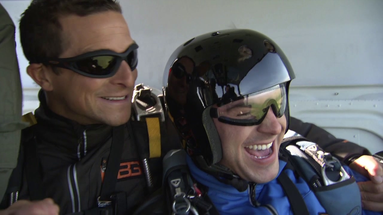 Running Wild With Bear Grylls: Parachute Jump