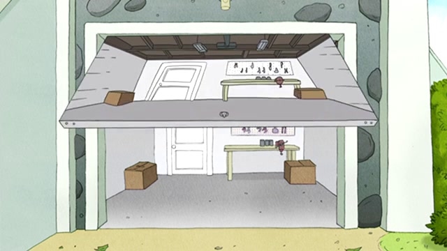 Regular Show: Garage Door