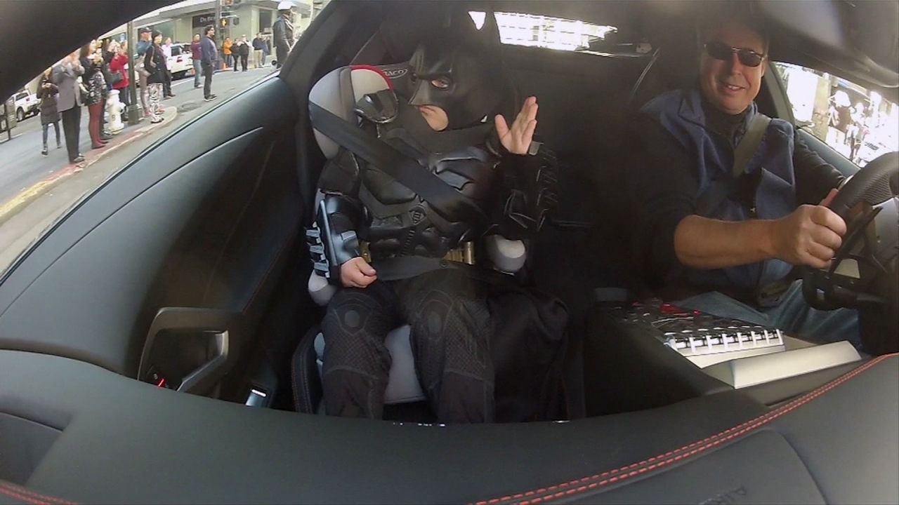 Batkid Begins: Meet The Lamborghini