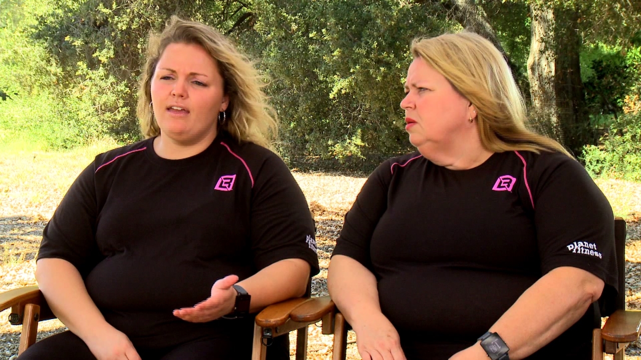 Biggest Loser: Lauren & Vicky Clark