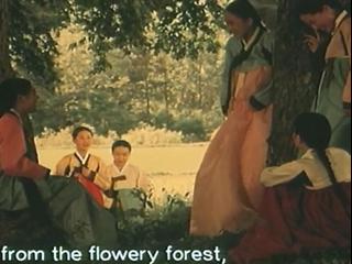 First Time Mongryong Sees Chunhyang: Scene