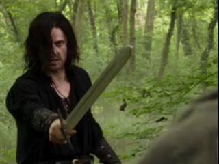 Robin Hood: Tuck Bumps Into A Guy
